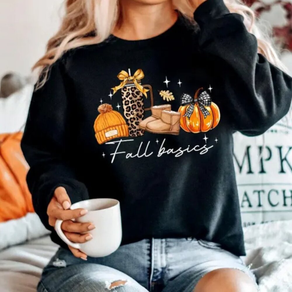 Fall Basics Sweatshirt (Black/New)